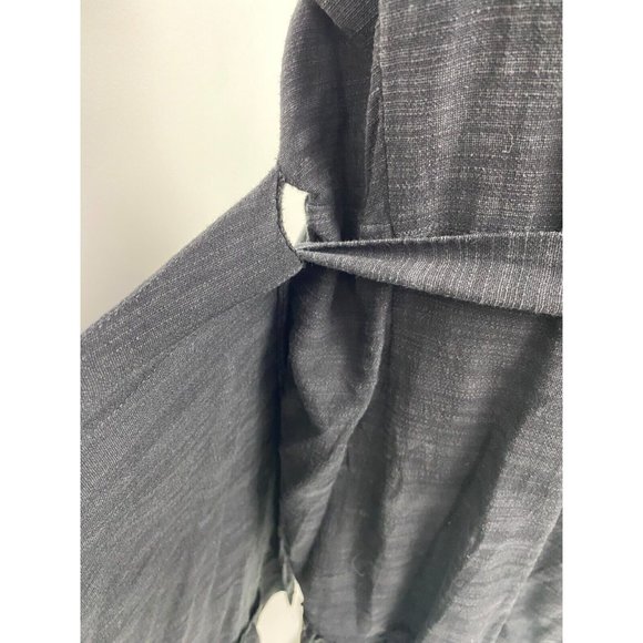 Decjuba Size 10 Women's Semi Wrap Dress Flutter Sleeve Hem - Picture 8 of 12